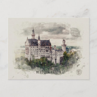 Neuschwanstein Briefkaart Postkarte