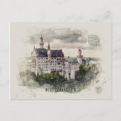 Neuschwanstein Briefkaart Postkarte (Vorderseite)