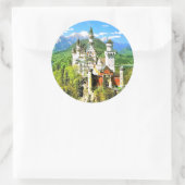 NEUSCHWANSTEIN CASTLE, DEUTSCHLAND RUNDER AUFKLEBER (Tasche)
