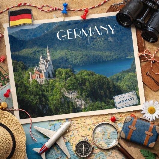 Neuschwanstein Castle – Germany’s Fairytale Escape Postkarte