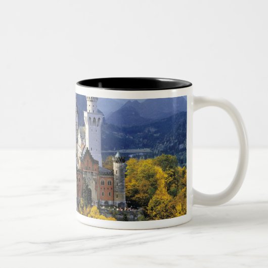 Neuschwanstein ist eines von drei zweifarbige tasse (Rechts)