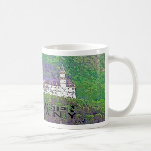 Neuschwanstein Kaffeetasse (Rechts)