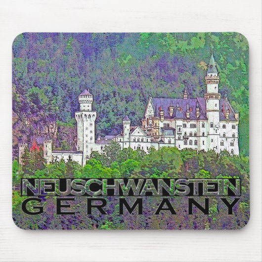 Neuschwanstein Mousepad (Vorne)
