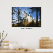 Neuschwanstein Poster (Küche)