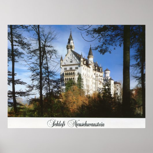 Neuschwanstein Poster (Vorne)