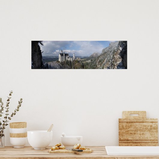 Neuschwanstein Poster (Küche)