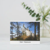 Neuschwanstein Postkarte (Stehend Vorderseite)