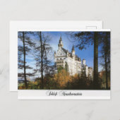 Neuschwanstein Postkarte (Vorne/Hinten)