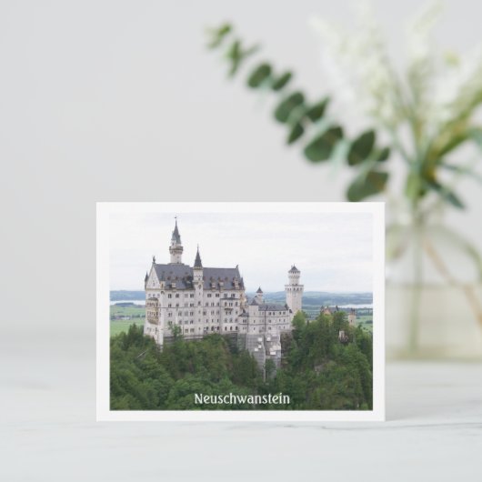 Neuschwanstein Postkarte (Stehend Vorderseite)