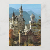 Neuschwanstein Postkarte (Vorderseite)