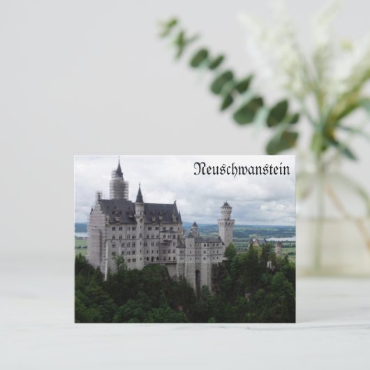 Neuschwanstein Postkarte (Stehend Vorderseite)