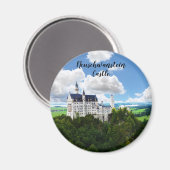 Neuschwanstein Schloss Bayern Deutschland Fotograf Magnet (Vorderseite/Rückseite)