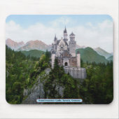 Neuschwanstein-Schloss, Bayern, Deutschland Mousepad (Vorne)
