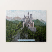 Neuschwanstein-Schloss, Bayern, Deutschland Puzzle (Horizontal)