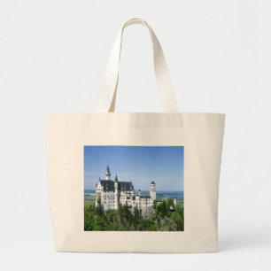 Neuschwanstein-Schloss-Bayern Jumbo Stoffbeutel