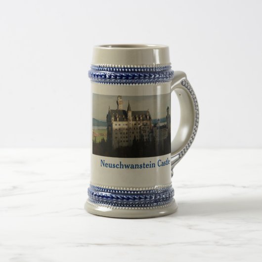 Neuschwanstein-Schloss Bierglas (VorderseiteRechts)