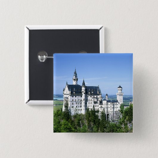 Neuschwanstein-Schloss Button (Vorne & Hinten)