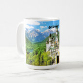 NEUSCHWANSTEIN-SCHLOSS, DEUTSCHLAND KAFFEETASSE (Vorderseite Links)