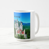 NEUSCHWANSTEIN-SCHLOSS, DEUTSCHLAND KAFFEETASSE (VorderseiteRechts)