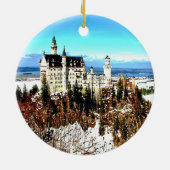 NEUSCHWANSTEIN-SCHLOSS, DEUTSCHLAND KERAMIK ORNAMENT (Hinten)
