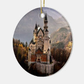 Neuschwanstein-Schloss Deutschland Keramik Ornament (Links)