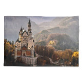 Neuschwanstein-Schloss Deutschland Kissenbezug (Rückseite)