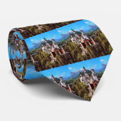 Neuschwanstein-Schloss - Deutschland Krawatte (Gerollt)