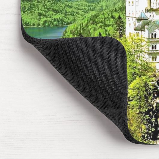 NEUSCHWANSTEIN-SCHLOSS, DEUTSCHLAND MOUSEPAD (Ecke)