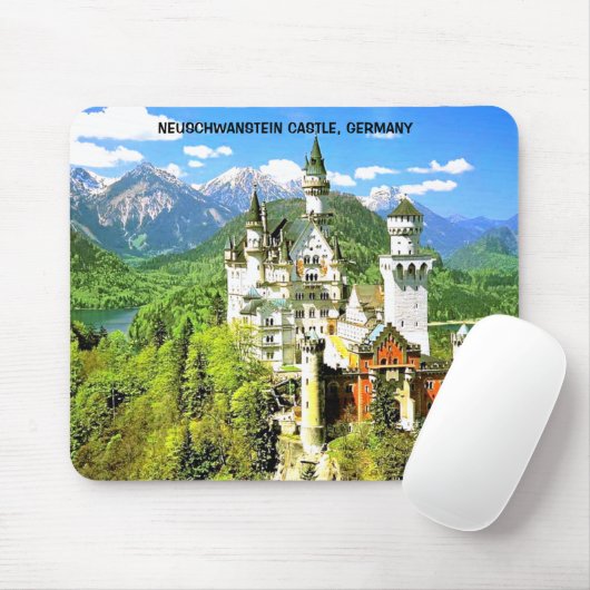 NEUSCHWANSTEIN-SCHLOSS, DEUTSCHLAND MOUSEPAD (Mit Mouse)