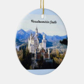 Neuschwanstein-Schloss-Deutschland-Verzierung Keramikornament (Rechts)