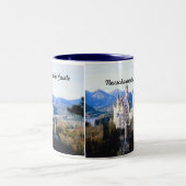 Neuschwanstein-Schloss Deutschland Zweifarbige Tasse (Mittel)