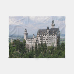 Neuschwanstein-Schloss Fleecedecke