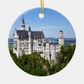 Neuschwanstein-Schloss Keramik Ornament (Vorne)