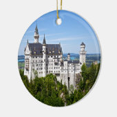 Neuschwanstein-Schloss Keramik Ornament (Links)