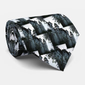 Neuschwanstein-Schloss Krawatte (Gerollt)