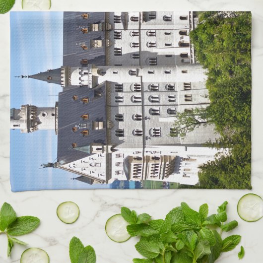 Neuschwanstein-Schloss Küchentuch (Gefaltet)