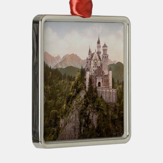NEUSCHWANSTEIN-SCHLOSS ORNAMENT AUS METALL (Rechts)