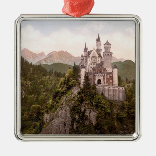 NEUSCHWANSTEIN-SCHLOSS ORNAMENT AUS METALL (Vorne)