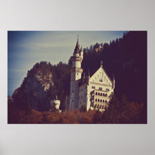 Neuschwanstein-Schloss-Plakat Poster