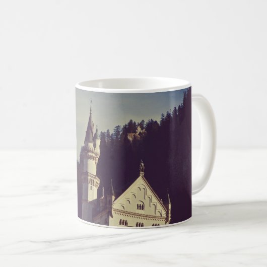 Neuschwanstein-Schloss-Tasse Kaffeetasse (VorderseiteRechts)