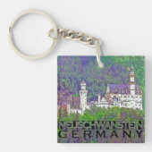 Neuschwanstein Schlüsselanhänger (Vorderseite)
