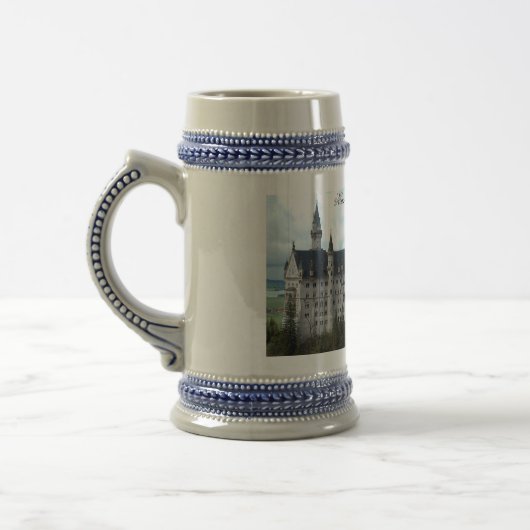 Neuschwanstien Schloss, Neuschwanstein, Bayern,… Bierglas (Links)