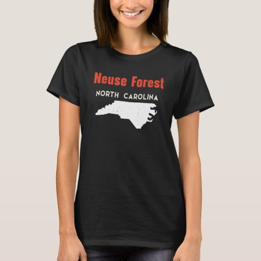 Neuse Forest North Carolina USA State America Trav T-Shirt (Vorderseite)