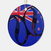 Neuseeland #1 keramikornament (Links)