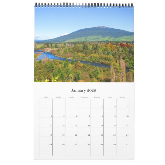 Neuseeland 2025 kalender (Jan 2026)