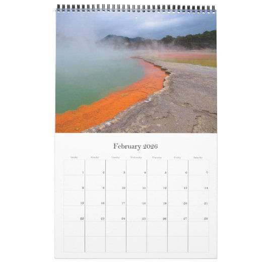 Neuseeland 2025 kalender (Feb 2026)