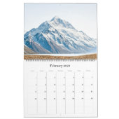 Neuseeland 2025 Kalender mit Landschaftlichen Orte (Feb 2026)