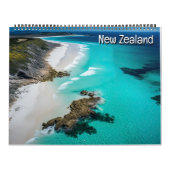 Neuseeland 2025 Kalender mit Landschaftlichen Orte (Titelbild)