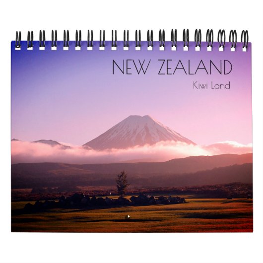 Neuseeland 2026, Foto-Kalender Kalender (Titelbild)