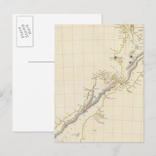 Neuseeland 2 postkarte (Vorne/Hinten)